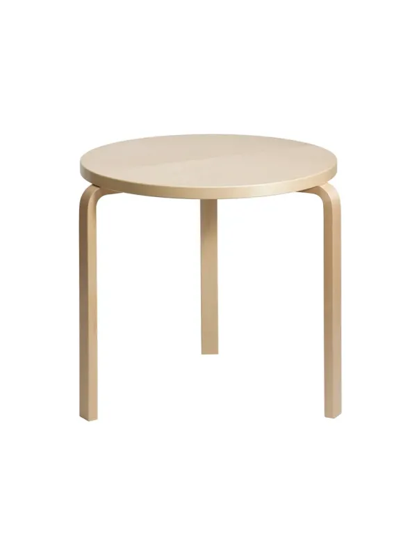 Aalto Table Round 90B, Ø75 cm fra Artek