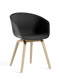 About a Chair AAC22 forsidepolstret, hvid skal fra Hay