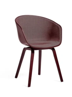 About a Chair AAC22 forsidepolstret, hvid skal fra Hay