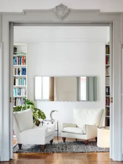 Adnet Wall Mirror 70 x 180 cm, cream fra GUBI
