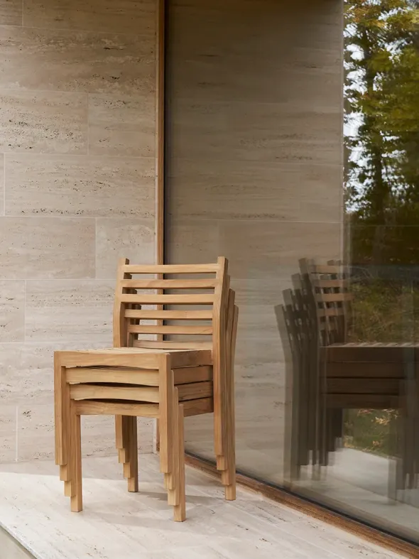 AH501 Outdoor Spisebordsstol fra Carl Hansen & Søn