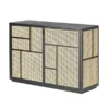Air Sideboard, black/cane fra Design House Stockholm