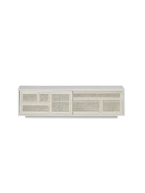 Air Sideboard Low, white/Grey fra Design House Stockholm