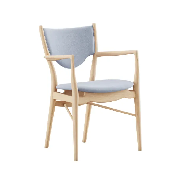 46 Armchair, eg klar olie af Finn Juhl