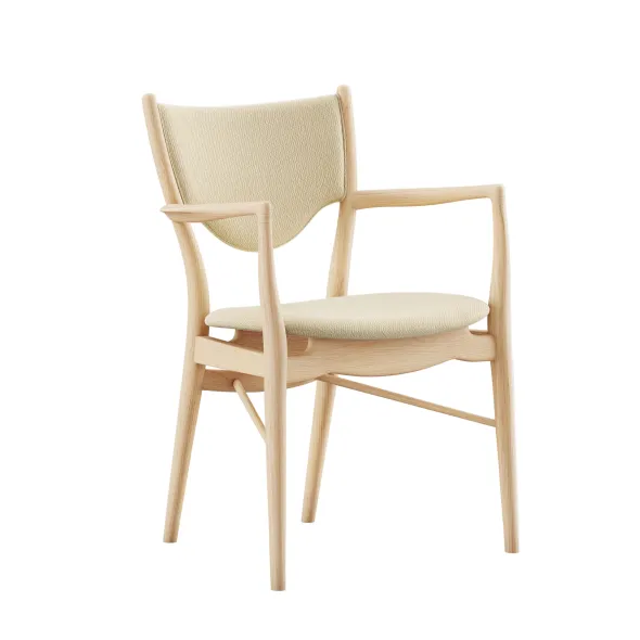 46 Armchair, eg klar olie af Finn Juhl