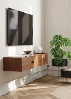 Array Low Sideboard, wall-mounted fra Woud