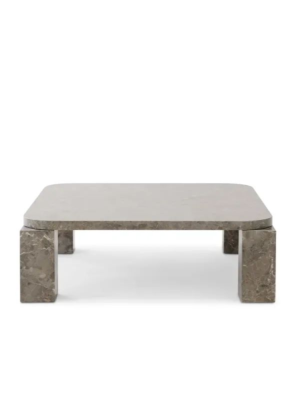 Atlas Sofabord 820x820, Gris Du Marais fra New Works