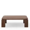 Atlas Sofabord 820x820, Smoked Oak fra New Works