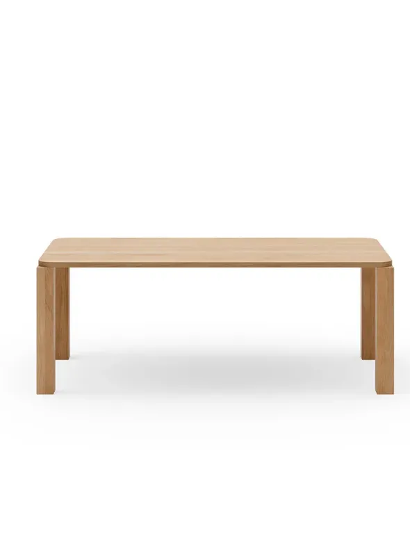 Atlas Spisebord 2000x950, Natural Oak fra New Works