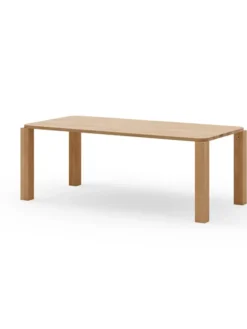 Atlas Spisebord 2000x950, Natural Oak fra New Works