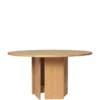 Aukko Dining Table Ø140 fra Ferm Living