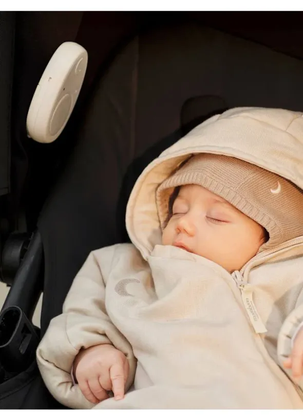 Babyalarm, cream white fra Moonboon