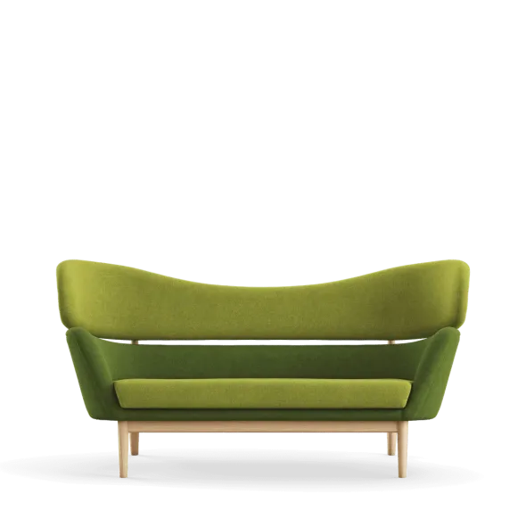 Baker sofa, eg klar olie af Finn Juhl