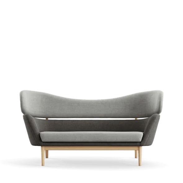 Baker sofa, eg klar olie af Finn Juhl