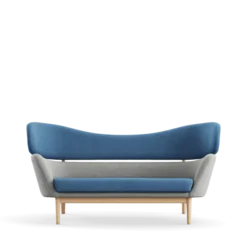 Baker sofa, eg klar olie af Finn Juhl