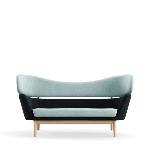 Baker sofa, eg klar olie af Finn Juhl