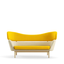 Baker sofa, eg klar olie af Finn Juhl