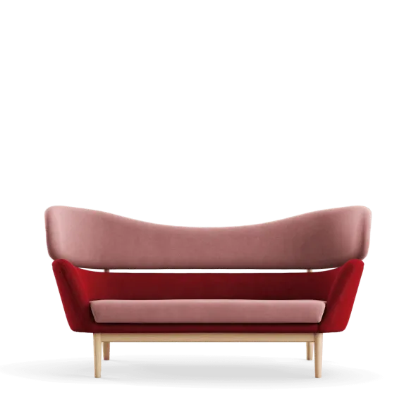 Baker sofa, eg klar olie af Finn Juhl