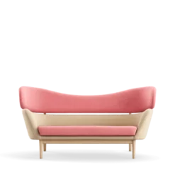 Baker sofa, eg klar olie af Finn Juhl