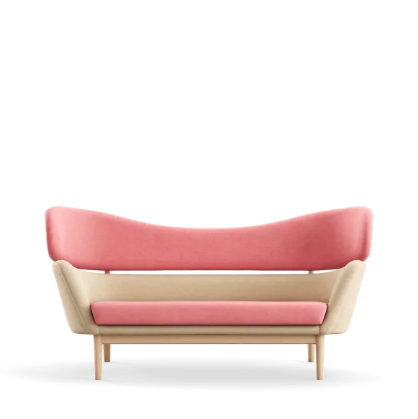 Baker sofa, eg klar olie af Finn Juhl