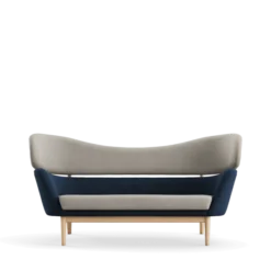 Baker sofa, eg klar olie af Finn Juhl