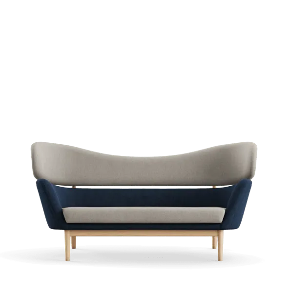 Baker sofa, eg klar olie af Finn Juhl