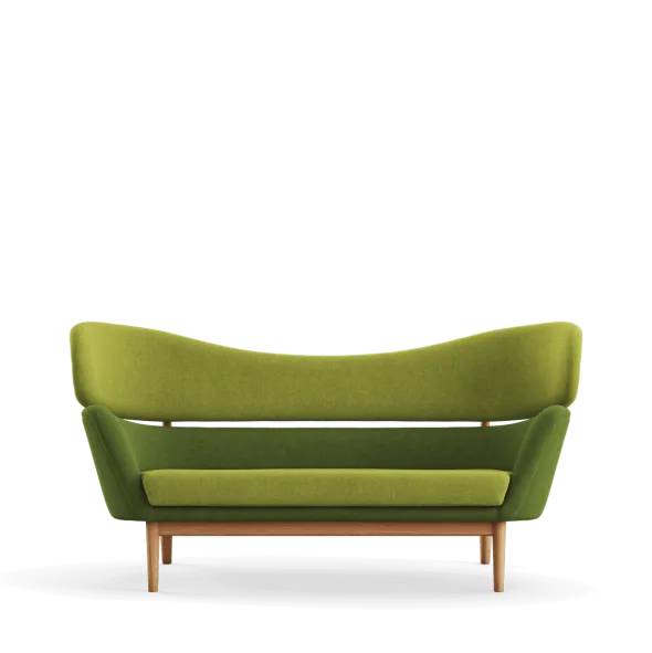 Baker sofa, eg olie af Finn Juhl