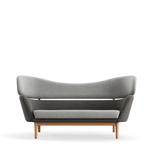 Baker sofa, eg olie af Finn Juhl