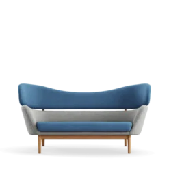 Baker sofa, eg olie af Finn Juhl
