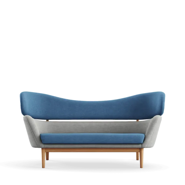 Baker sofa, eg olie af Finn Juhl