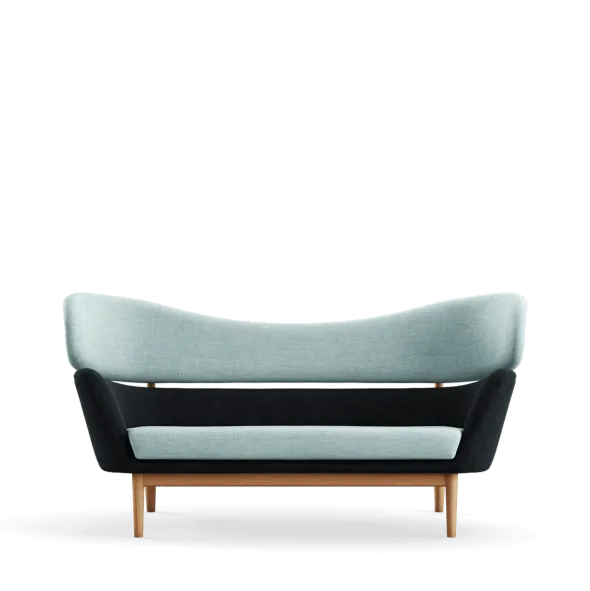 Baker sofa, eg olie af Finn Juhl