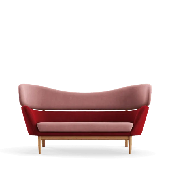 Baker sofa, eg olie af Finn Juhl