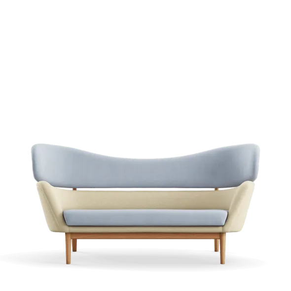 Baker sofa, eg olie af Finn Juhl