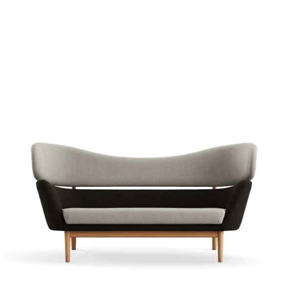 Baker sofa, eg olie af Finn Juhl