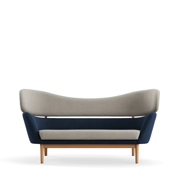 Baker sofa, eg olie af Finn Juhl