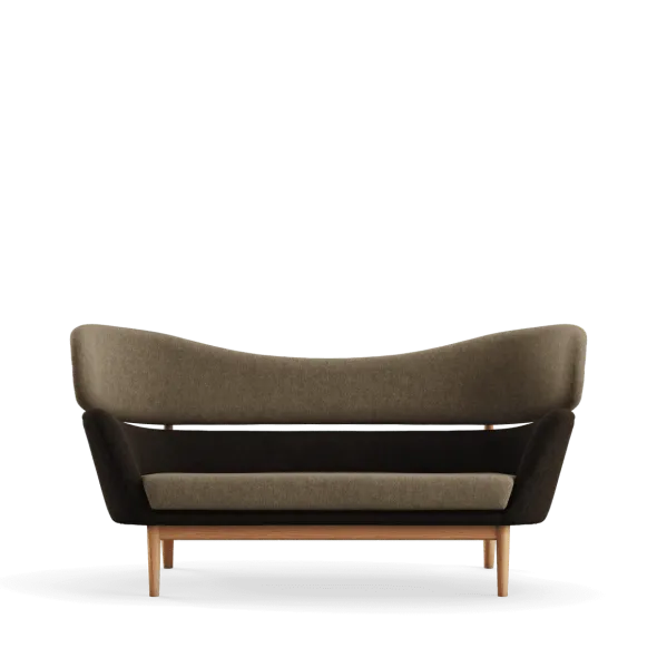 Baker sofa, eg olie af Finn Juhl
