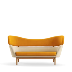 Baker sofa, eg olie af Finn Juhl