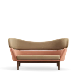 Baker sofa, valnød af Finn Juhl