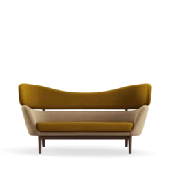 Baker sofa, valnød af Finn Juhl