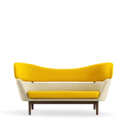Baker sofa, valnød af Finn Juhl