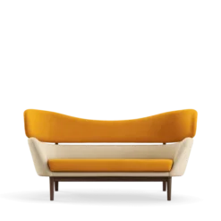 Baker sofa, valnød af Finn Juhl