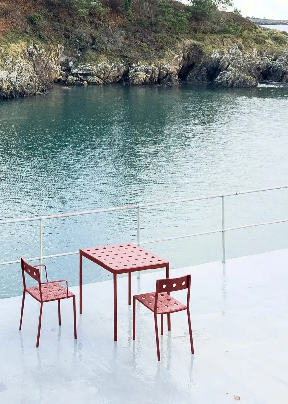 Balcony Table, 75x76 cm fra Hay