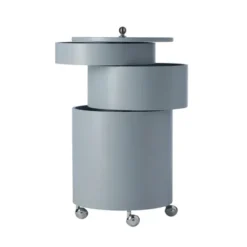 Barboy Sidebord, lilac grey af Verner Panton