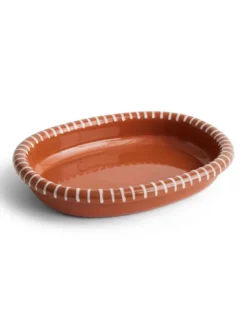 Barro Oval Dish, large fra Hay