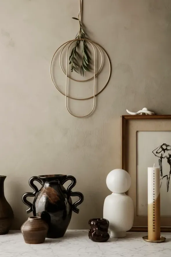 Basho Tray, round fra Ferm Living