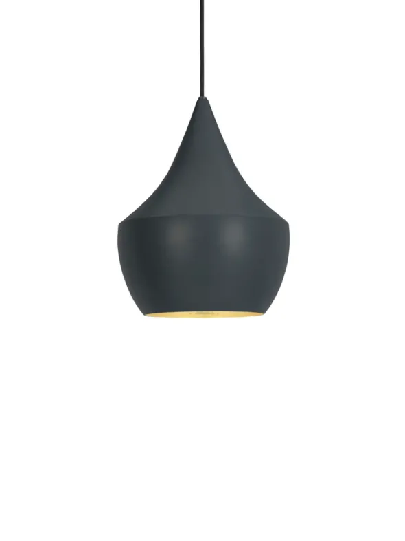 Beat Pendant Black fra Tom Dixon