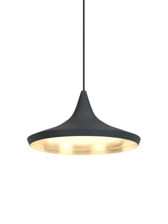 Beat Pendant Black fra Tom Dixon