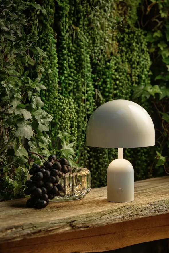 Bell Portable Bordlampe, grey fra Tom Dixon