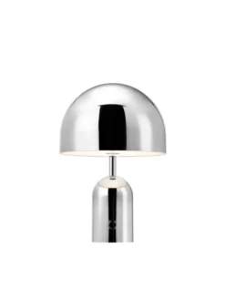 Bell Portable Bordlampe, silver fra Tom Dixon
