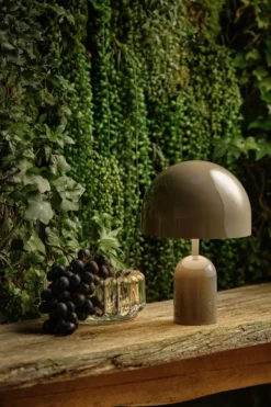 Bell Portable Bordlampe, taupe fra Tom Dixon